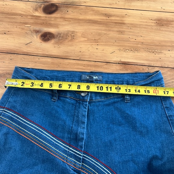 ModCloth Rainbow With Me Wide-Leg jean size 16W - Picture 8 of 12